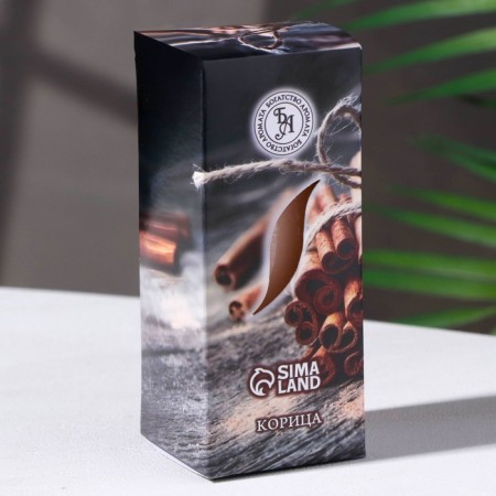 Aromatic candle "cinnamon", 4 × 6 cm, in a box-4
