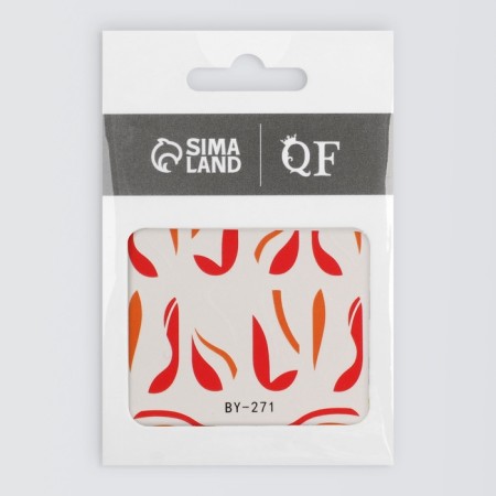 Nail slider 6.5*5.5cm BY-271 (FAS 6pcs Price per pcs) CAFP qf-2
