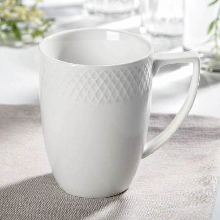 Porcelain mug Wilmax "Julia Vysotskaya", 350 ml, white color