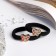 Hair gum "Color Fairy Tale" (set 2 pcs) butterfly, 4.5 cm