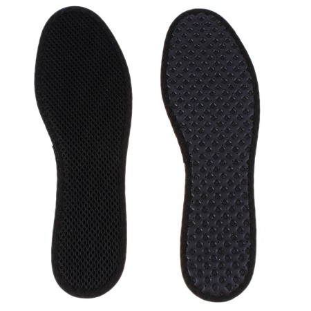 Textile shoe insoles, with activated angle, antibacterial, size 41-42