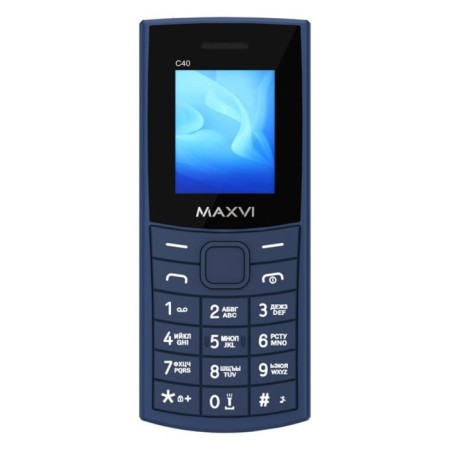 Cell phone MaxVi C40 Blue