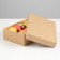 Folding box, craft, 16.5 x 12.5 x 5.2 cm