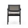 Harmony lunch chair, beech frame, polyester fabric, pageon Grey color