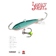 Balancir Lucky John Classic 6 + tee, 6 cm, color 54 blister