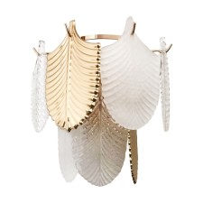 Wall lamp (sconces) hluya, 1xe14, color gold