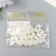 Decor for creativity plastic "Bant" Pearl set 25 pcs 1.4x1.8 cm