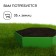 Glocked flowerbed, d = 60 cm, h = 15 cm, bright green, Greengo