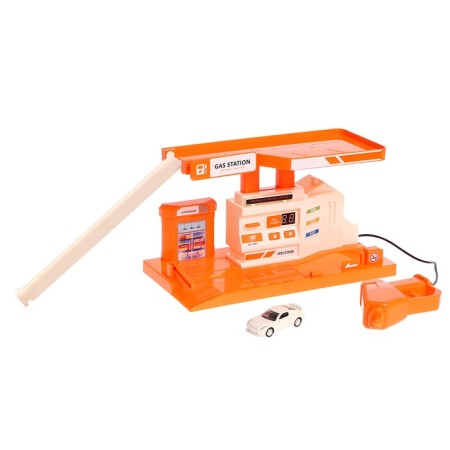 Parking "Building Station", with a display, light and sound-4