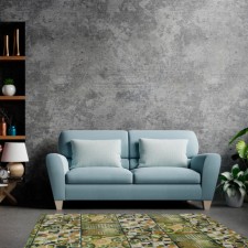 Bacchetta Gobelin Multidesign Verde mat, 65 cm, roll 20 pp, green color
