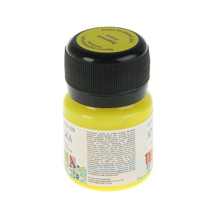 Glass paint stained glass decol, 20 ml, lemon, 4226214-1