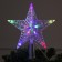 LED top for the tree "Star White" 16 cm, 10 LED, wire 2 meters, 220 V, glow of multi