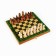 Hand chess wooden, 30 x 30 cm, "malachite" King H-8 cm, pawns-3.5 cm