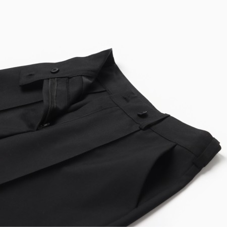 Women's pants Minaku: Casual Collection Black Black, Rr. 48-6