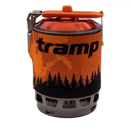 TRAMP 0.8l food cooking system, orange color-8