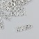 Decor for creativity Metal "Inscription. Rock" silver 0.6x2.2 cm