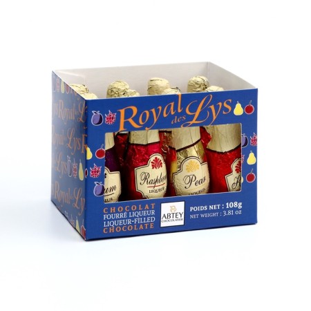 New Year. Figure chocolate Royal des lys, with a liquor, 9 g-1