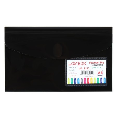 Folder-convert on Velcro A65, 180 MKR, with extension, pocket for business cards, mix-4