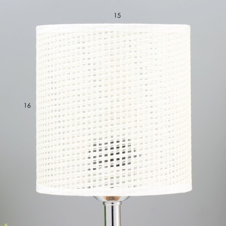 Tyrell table lamp E27 40W white 16x16x30 cm Risalux-2
