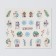 Nail Slider design 6.5*5.5cm BN-2440 (FAS 6pcs Price per pcs) Subway QF