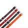 Collar of a single-layer leather unsyted, 1.2 cm, Osh 20-26 cm, mix of colors and types