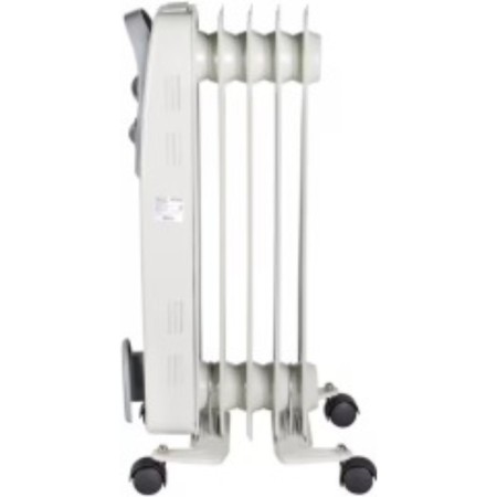 Resanta heater OM-5N, Oil, 1000 watts, 5 sections, 10 m², white-4