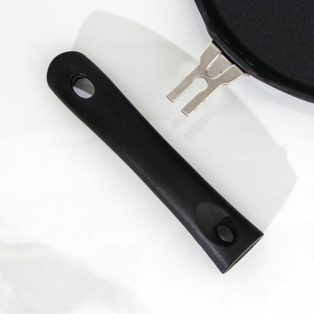 The pan -pancake “Tradition”, D = 22 cm, removable handle, anti -stick coating, black color-4