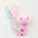 Premium chewing diet "Pig", 10 x 6 x 3.5 cm, pink