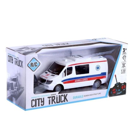 Ambulance Radio -controlled machine operates on batteries-4