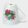 Porcelain share mug "Bird in flowers", 350 ml