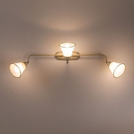 Citilux Provence Cl511534, 65x13 cm, 3x60W, E14, white color-7