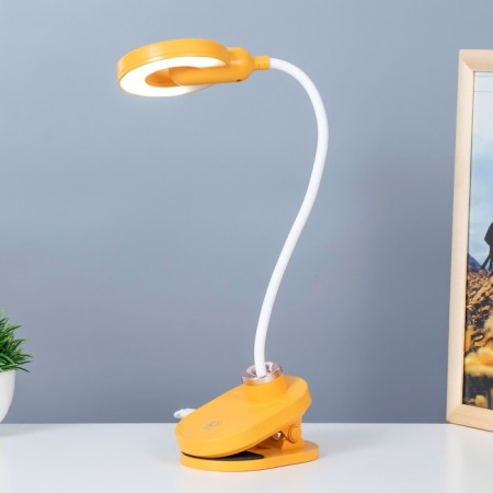Bloom Bloom Table Lamp LED 3W AKB USB Orange 8x12x42.5 cm Risalux-1