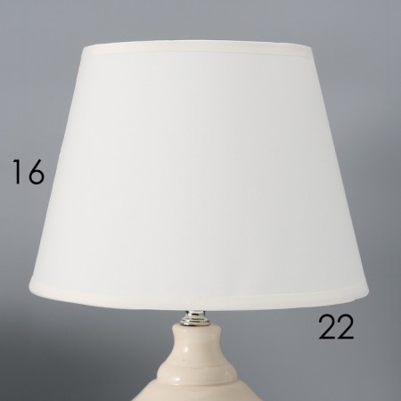 Hand lamp with lampshade Risalux "Allro", E14, 40 W, 22 × 22 × 35 cm-3
