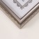Photo frame Plastic A4 Format "Wave line on silver" 1.3x23.4x32 cm