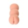 Realistic Kokos TongGGGO2 masturbator, with a double layer, TPR, bodily, 16 cm