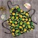 Apron kitchen "lemons" 70x60 cm, 100% cotton, reps 210 g/m2