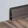Floor skirting board 55mm "decoration", 303 wenge dark 2.2m