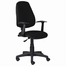 A chair for the operator Brabix Comfort MG-321, adjustable back, fabric, black S-11