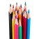 Colored pencils, 12 colors, trihedral, spider man