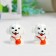 Miniature Puppet "Dog", set 2 pcs., Size 1 pc. - 2.7 × 2.4 cm
