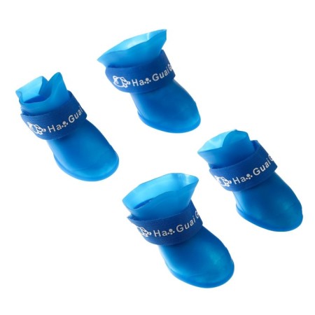 Rubber boots "All-terrain vehicle", set of 4 pcs., Rr m (sole 5 x 4 cm), blue-4