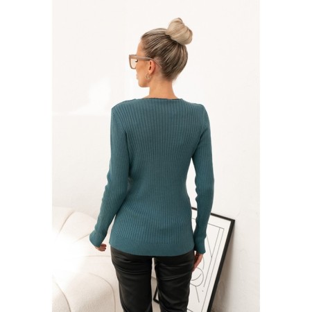 Female jumper, size s, green color-1