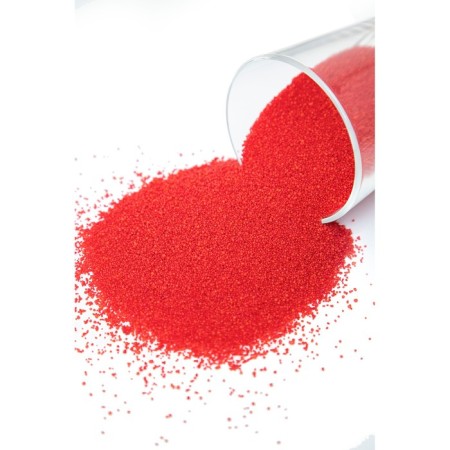 Candle in granules, red color "Roscandles", 300 g + wick-2