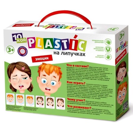 Board Velcro game "Emotions"-1