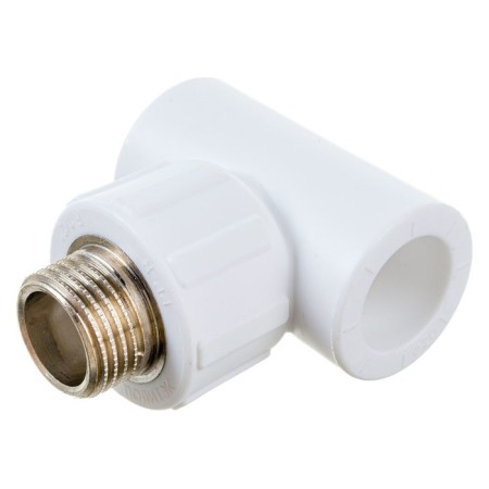 The Politekus tee, polypropylene, d = 20 mm x 1/2 ", external thread-2