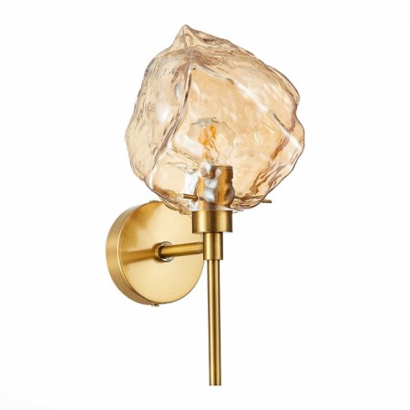 Sconces st. SL1175.301.01. Portici. 1x40 W, E14, 18x34 cm, brass color