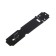 Layer for a hinged lock, with a eye, l = 120 mm, black