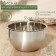A stainless steel bowl with a measured scale, 1.4 l, d = 17 cm,