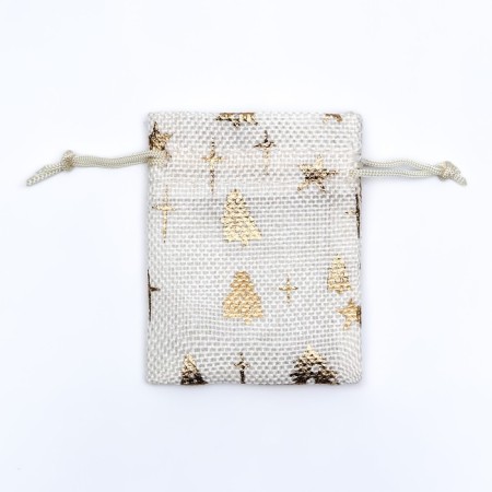 Gift bag from the Herringbone canvases, 7 x 9 cm-1