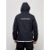 Sports male jacket, size 52, dark blue color